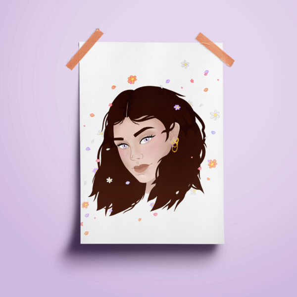 FLOWER GIRL - poster