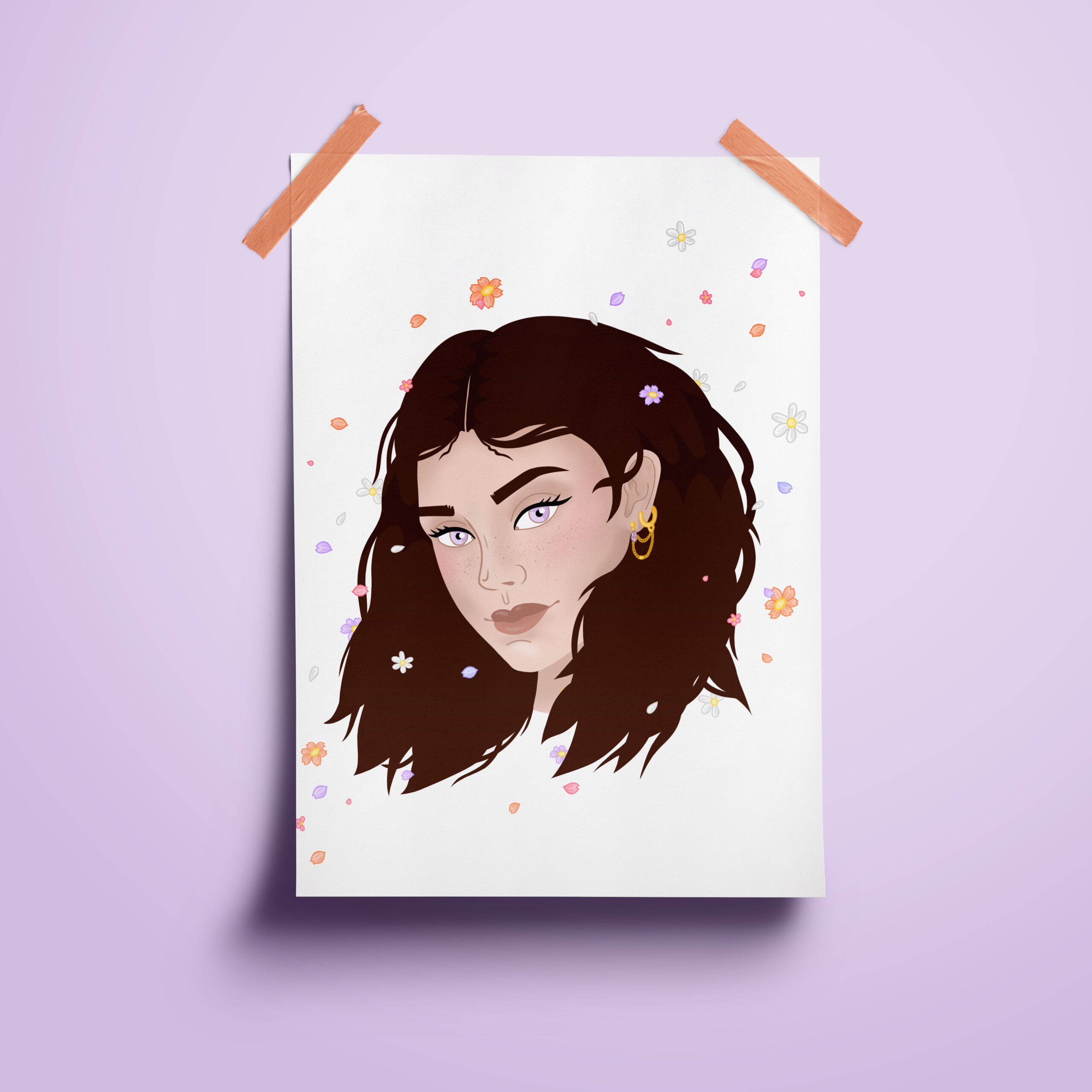 Flower girl - affiche