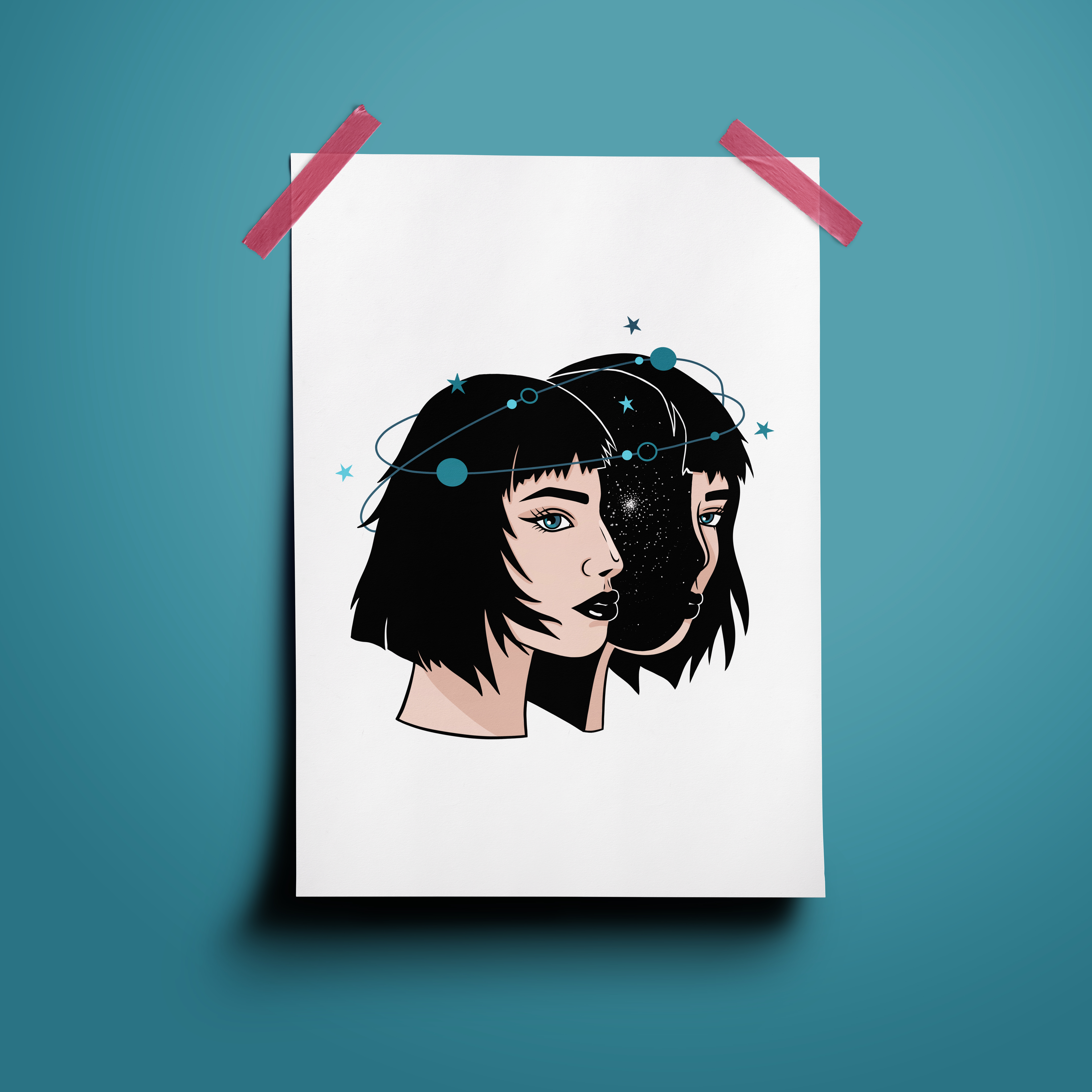 COSMIC GIRL - poster